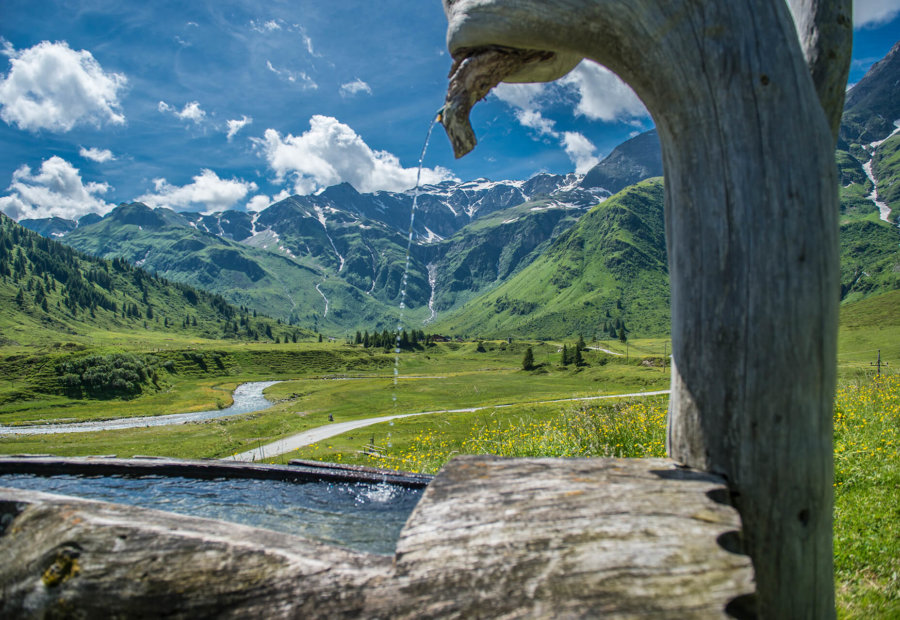 Brunnen in Nassfeld, Sportgastein, waldsternhaus in Gastein, ©Gasteinertal Tourismus