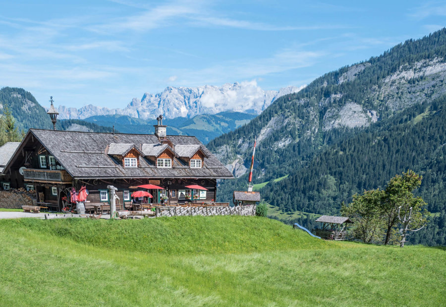 Strohlehnalm, waldsternhaus in Gastein, ©Gasteinertal Tourismus